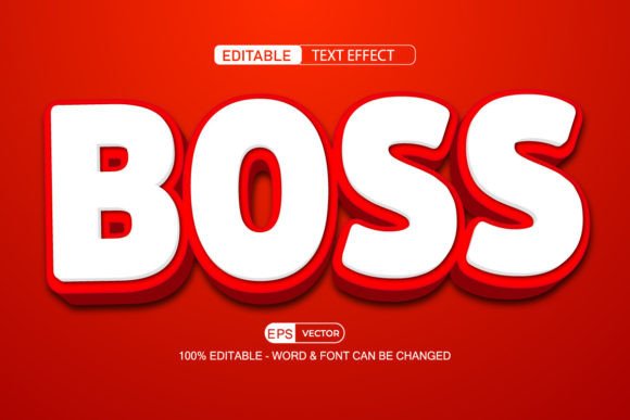 3D Editable Text Effects for Designers
