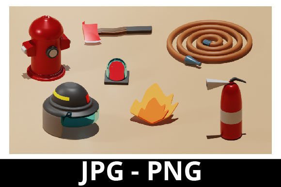 3d Rendered Fire Fighter Set: A Comprehensive Guide for Designers and Professionals