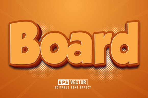 Board Editable Text Effect Vector 3d Sty: A Powerful Tool for Creative Workflows