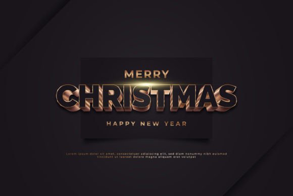 Elegant Christmas Greeting Card Design: A Timeless Expression of Holiday Cheer